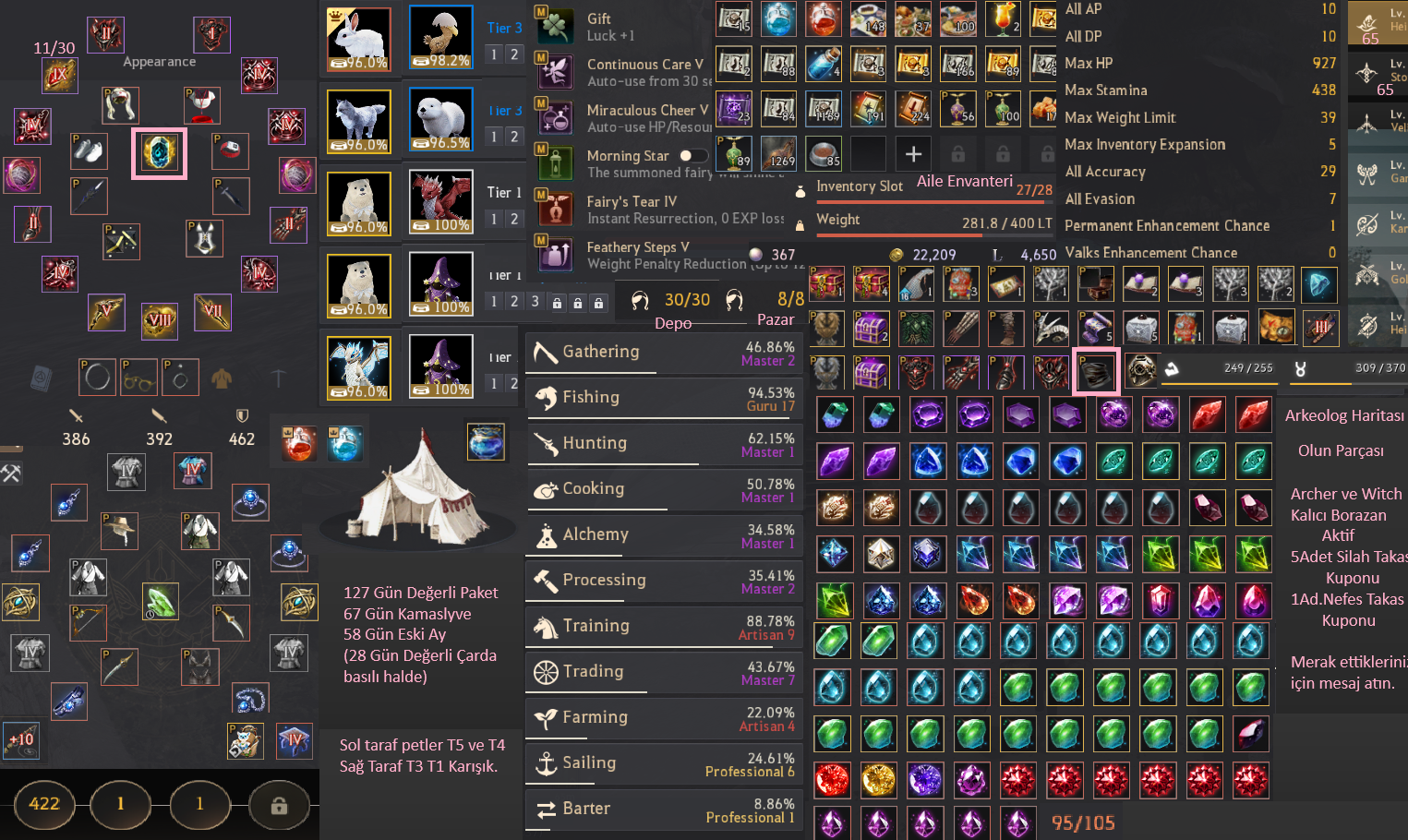 854GS Bol P2W Splendid Hesap EU