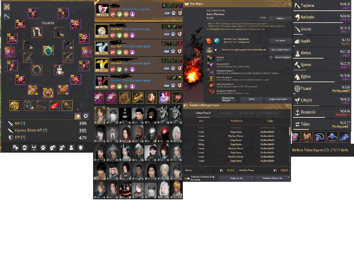 878 GS 66 LVL KUNO 65 LVL DOSA BÜTÜN TAKAS KUPONLARI COMPASS KROGDALO MEVCUT