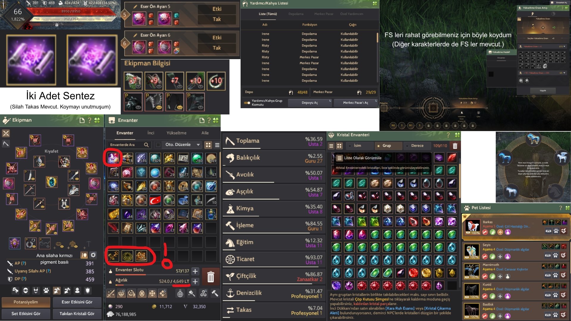 66 Lvl - 390 Ap - 384 Aap - 458 Dp