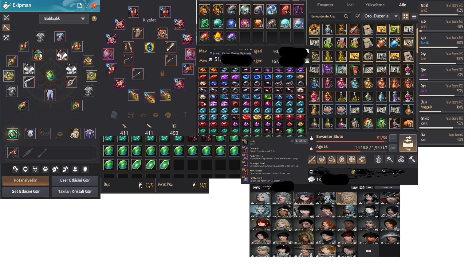 904 GS FULL P2W HESAP