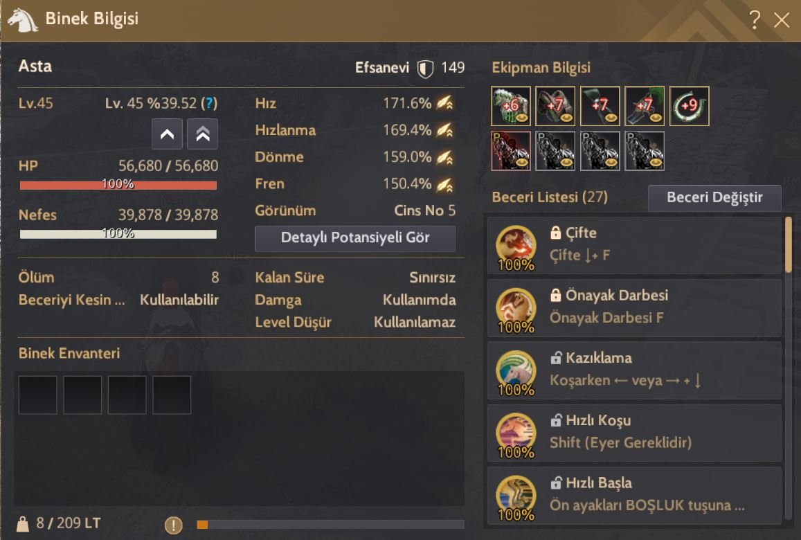 Shai 64 LvL BDO MENA Client Hesap