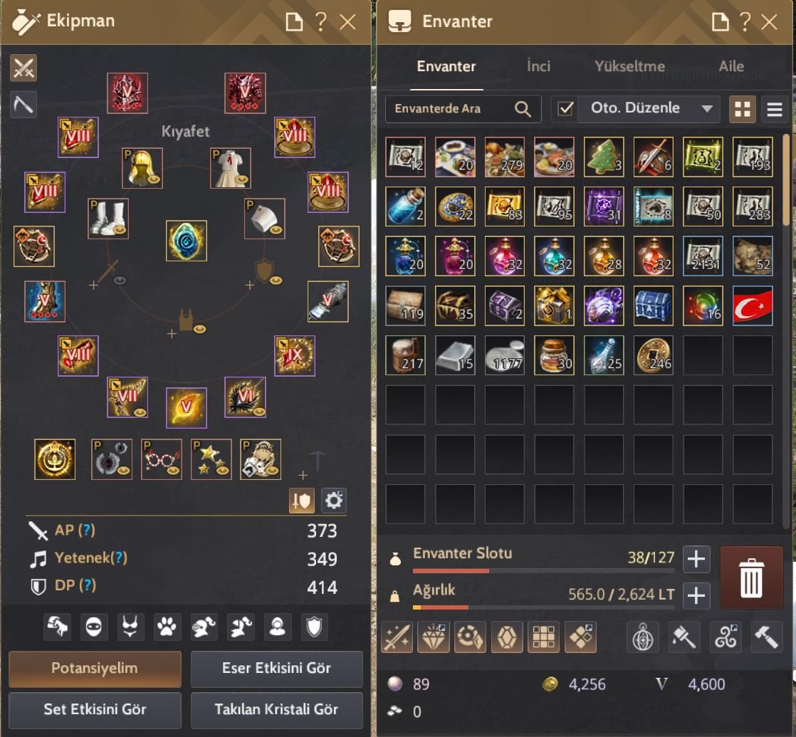 Shai 64 LvL BDO MENA Client Hesap