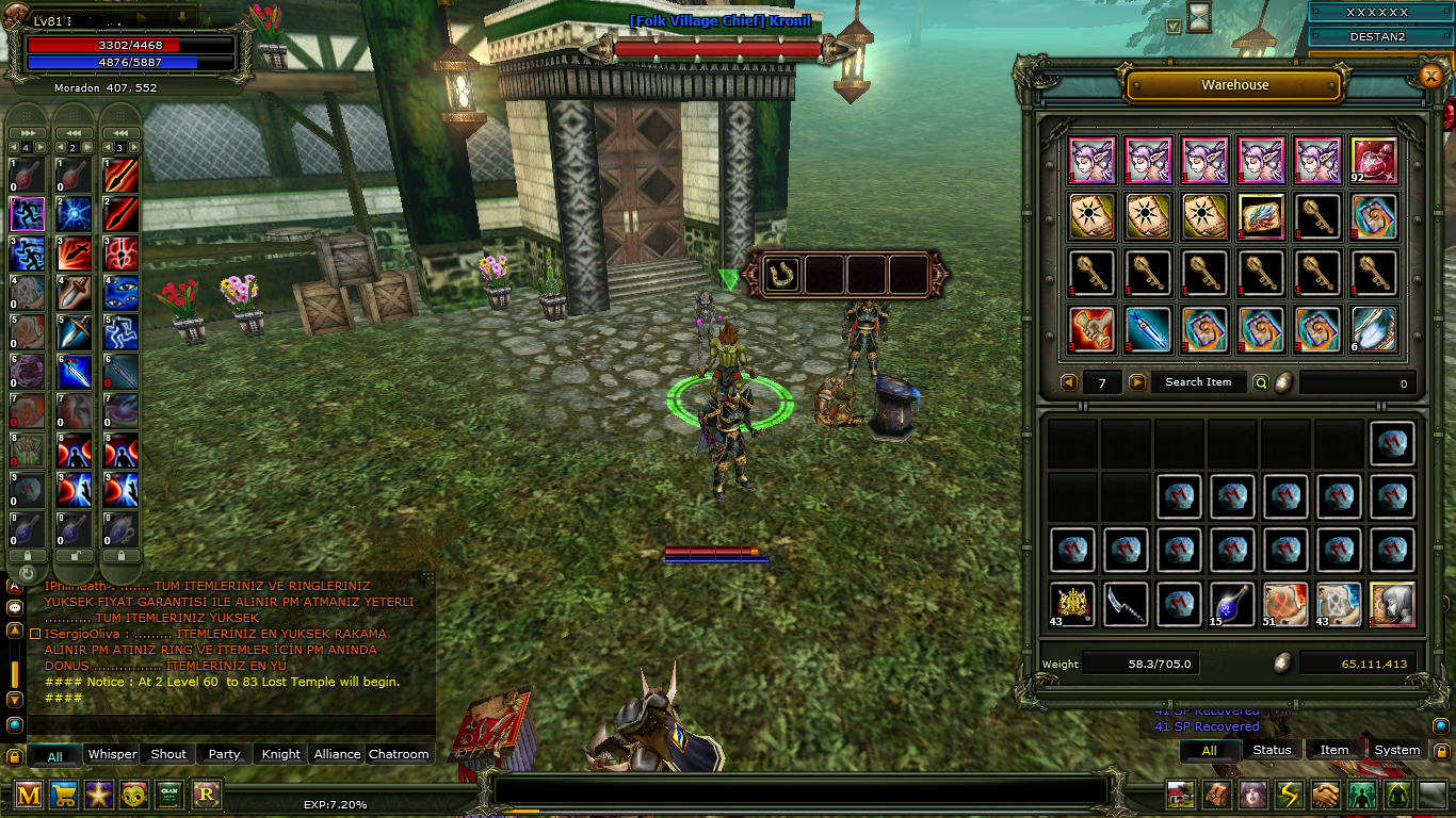 DESTAN 81LVL ROGUE FULL PUSS AÇILMAMIŞ EKSTARLI ROGUE