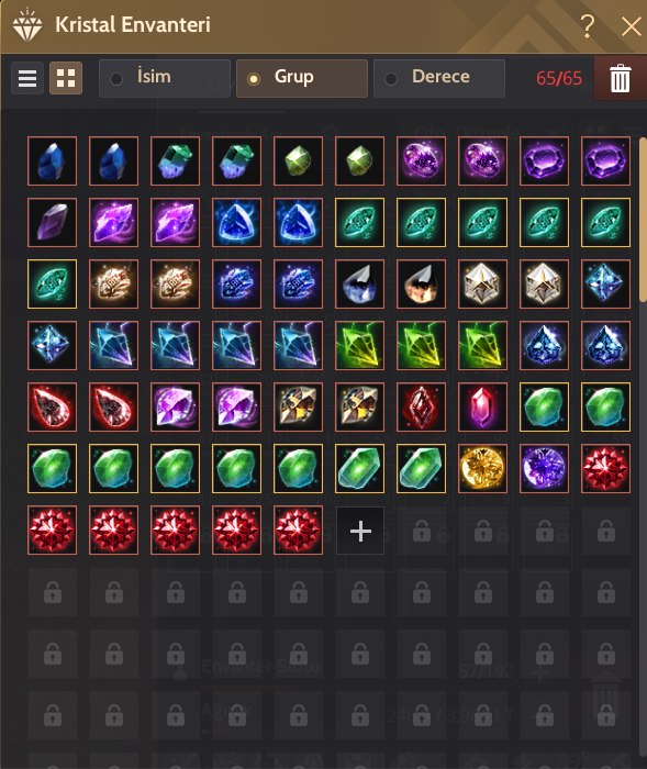 65 level witch-882 GS-p2win hesap