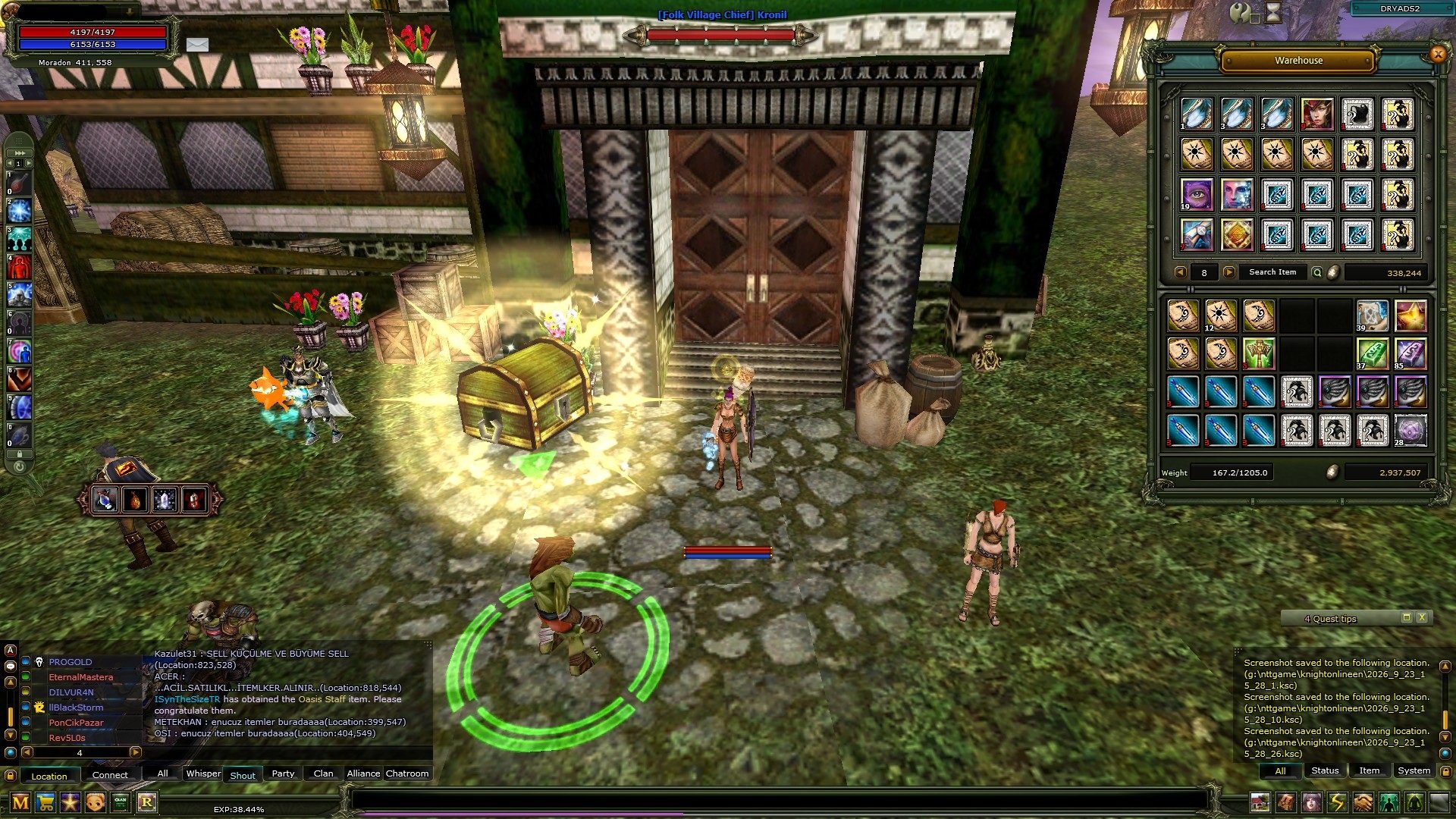 Dryads 83 Reb 11 Human Priest Inventory Dolu