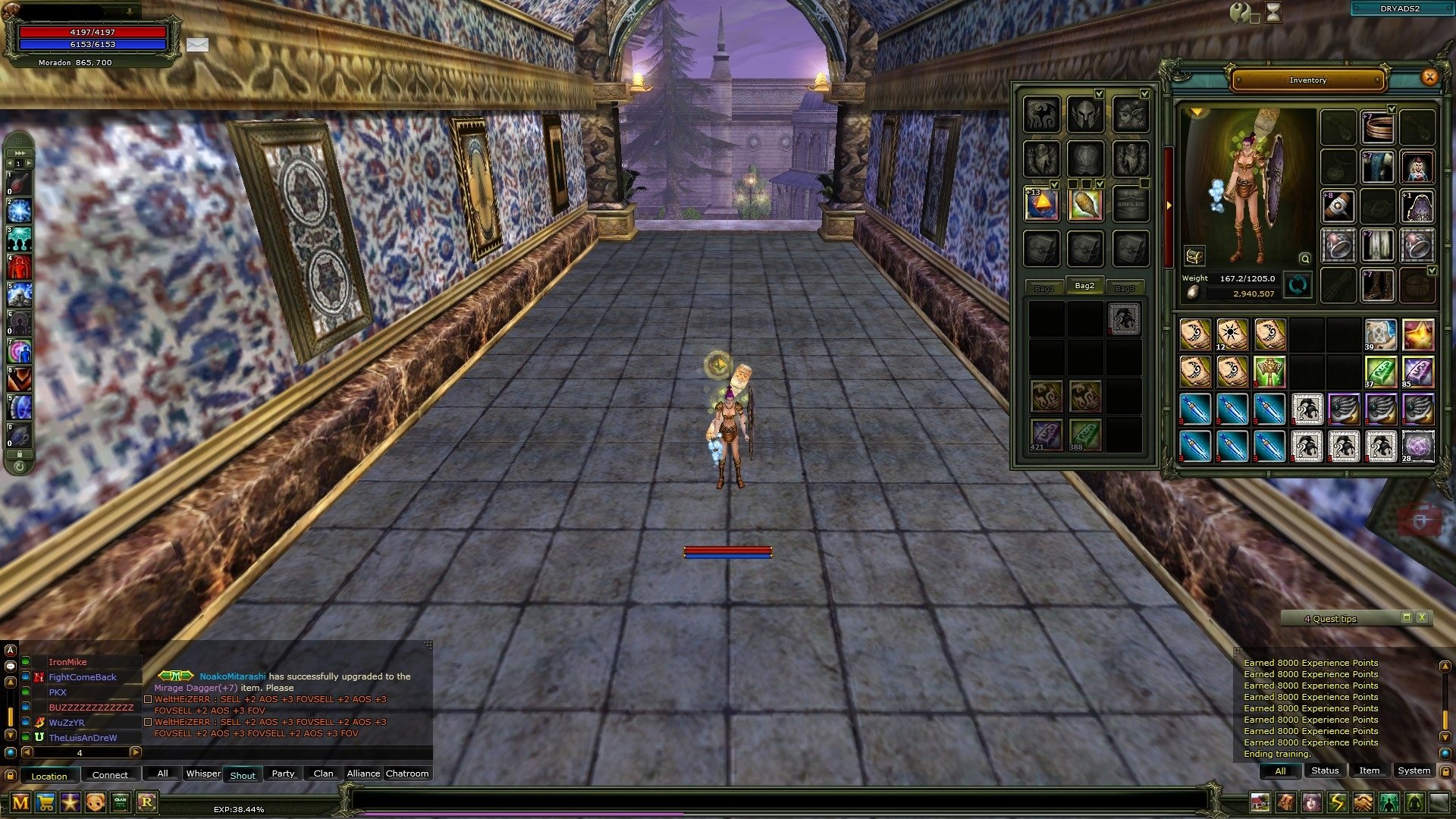 Dryads 83 Reb 11 Human Priest Inventory Dolu