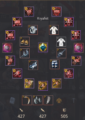 427/505 4x DEC Ekleta 932GS