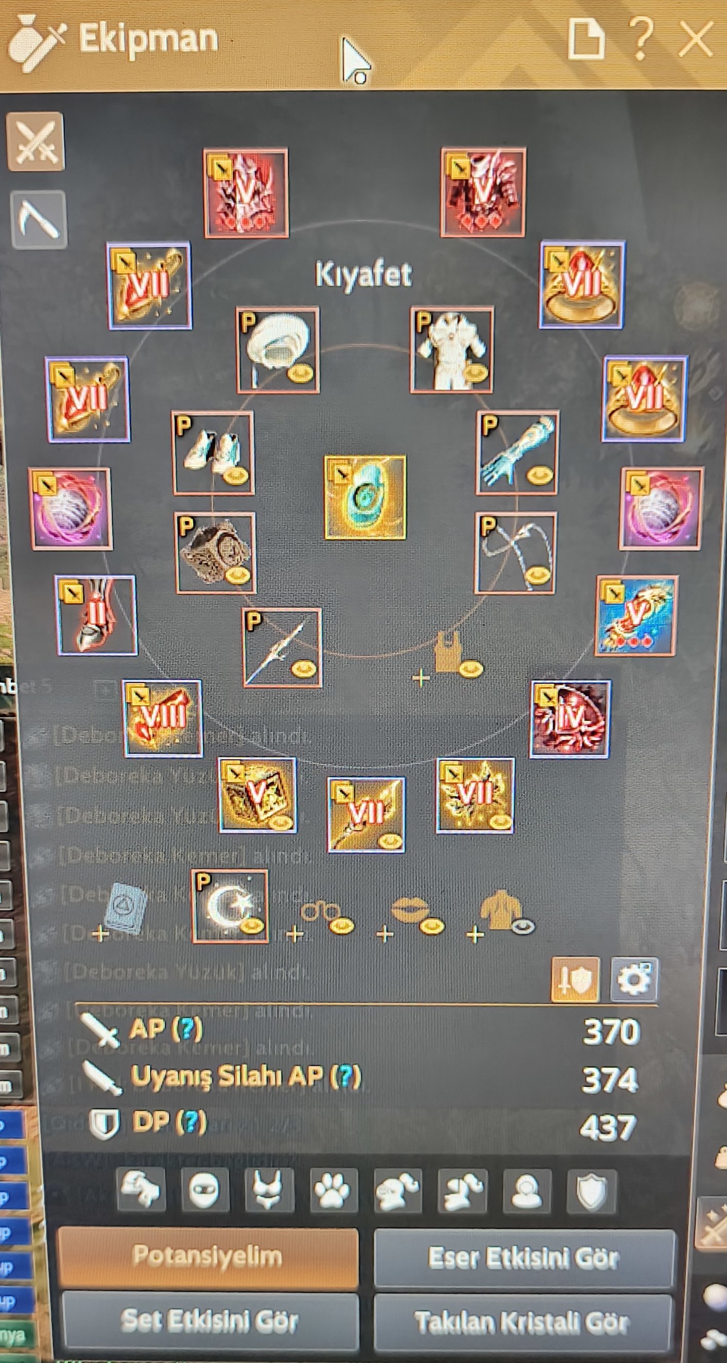 374 AP 437 Dp Karak Gelişimli Çok uygun hesap