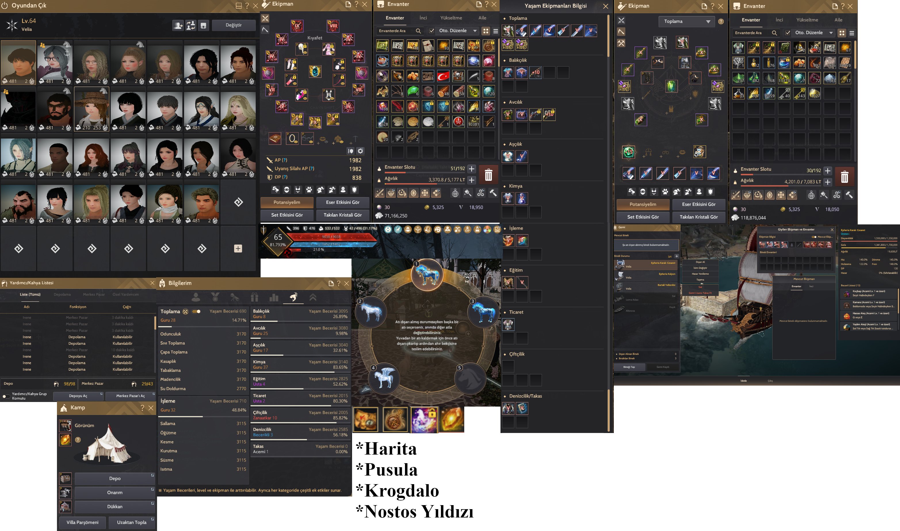 402/402 AP – 495 DP | End Game Savaş Gear | Full DEC Preonne - 3000 Mastery