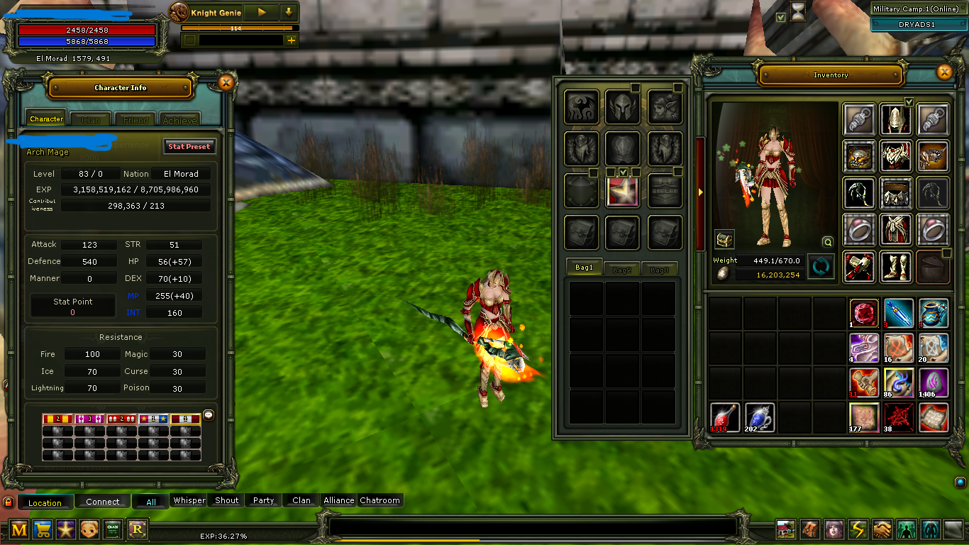 83 LW HUMAN MAGE/90 DEF AÇIK SATILIK