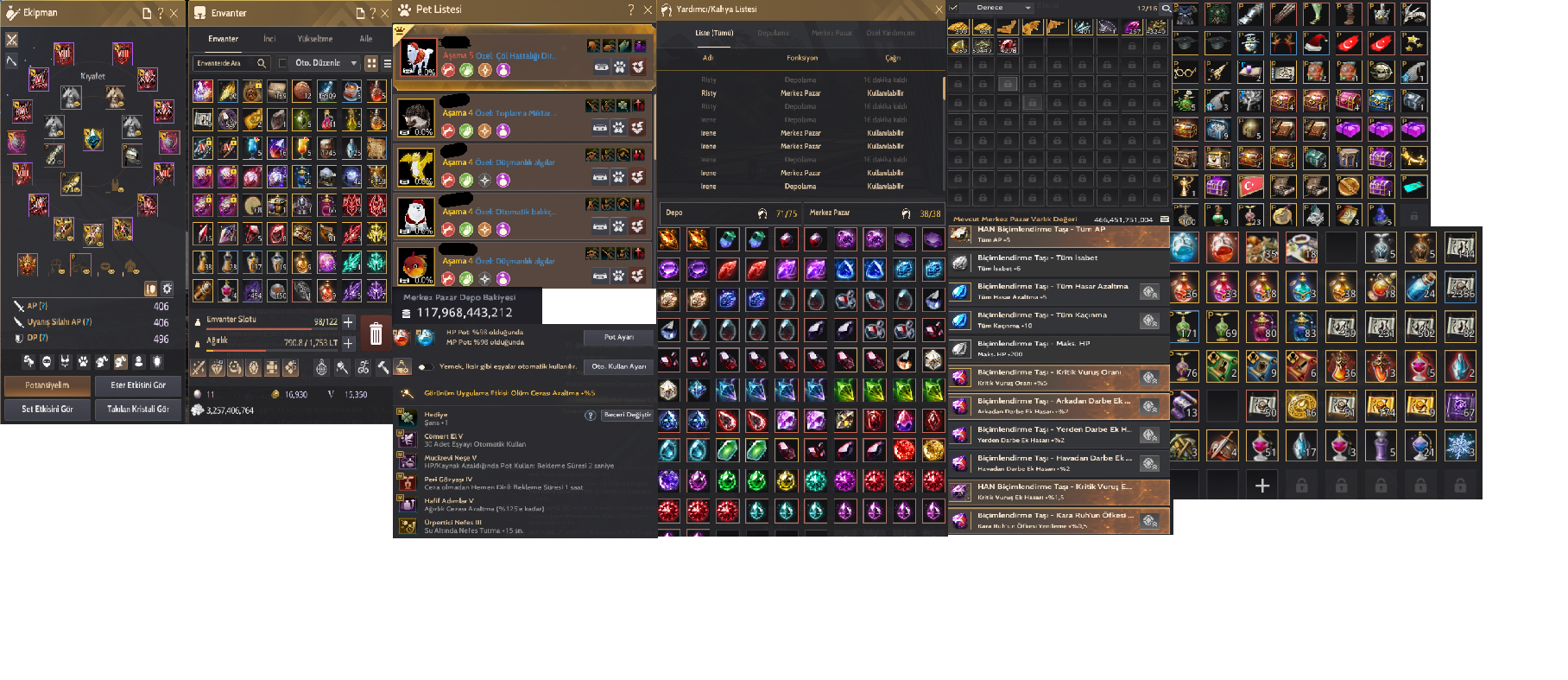 902 Gear Hesap FUL DEC SİLAH