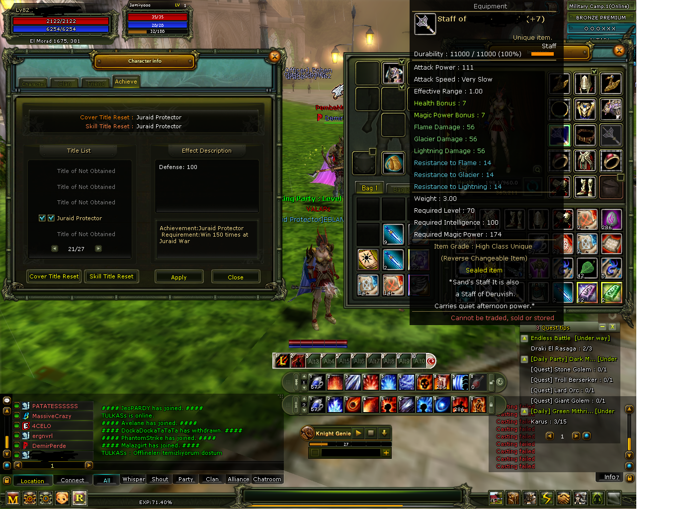 82 LW 7 Quest Mage
