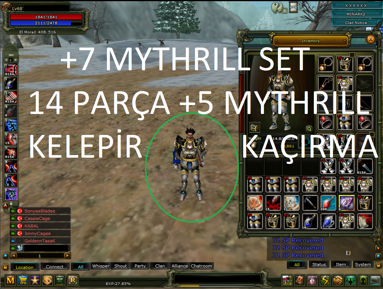 7 SETLI COK UYGUN ROGUE MINARK