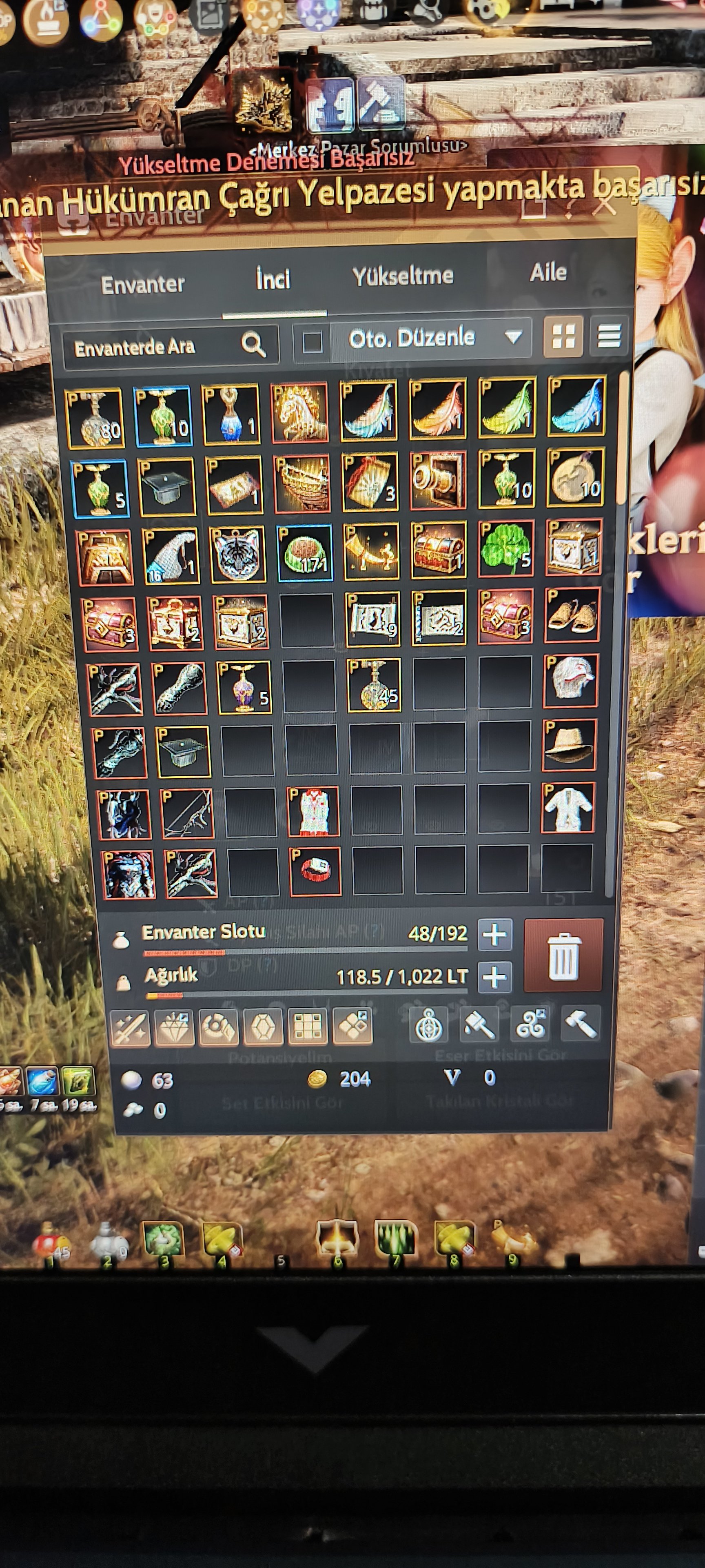 Ful p2w 9 bin TL üstü harcanmış Mukemmle Başlangıç hesabi