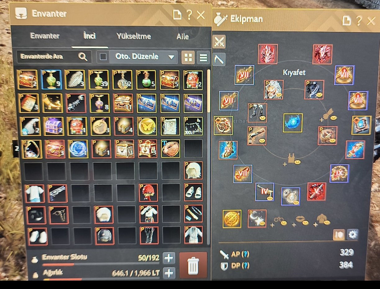 Ful p2w 9 bin TL üstü harcanmış Mukemmle Başlangıç hesabi