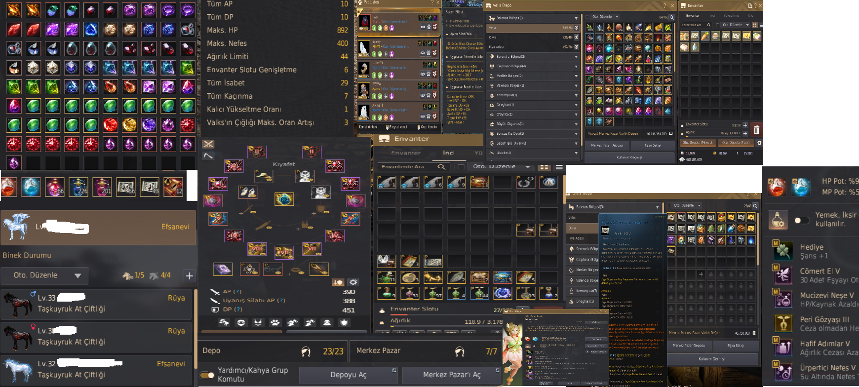 841 GS FULL P2W ANONİM HESAP 16K İNCİLİ