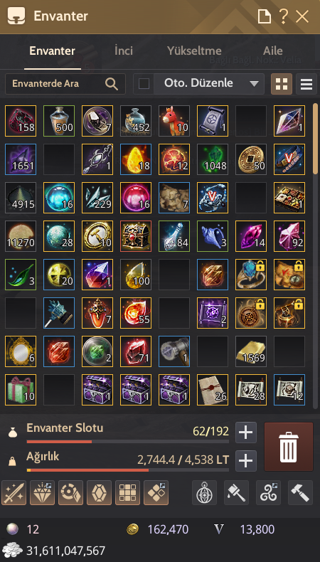 BLACK DESERT MENA – 888 GS – 66 LEVEL MAEGU – HELAKLI FULL ENDGAME HESAP
