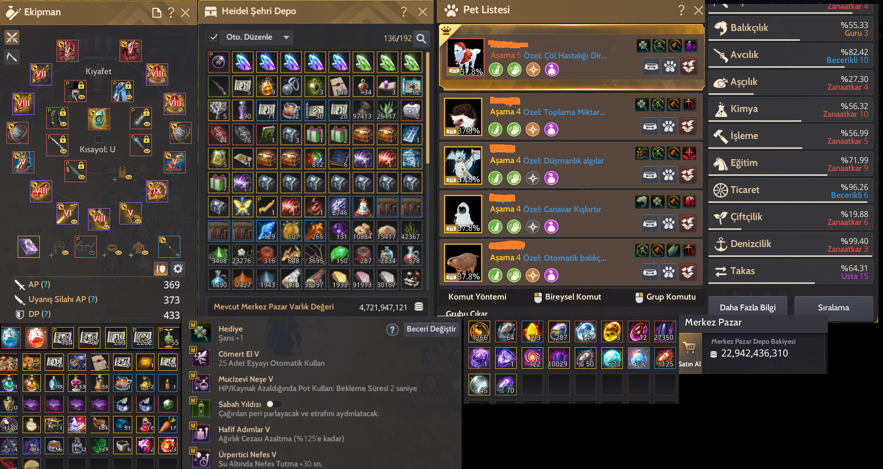 64 DOSA MAİN P2W Lİ HESAP KELEPİRİN KELEPİRİ