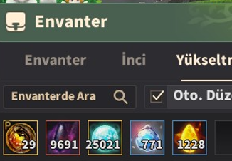 419 AP DEC EKLETA KOLYE 70 LVL END GAME CLIENT HESAP