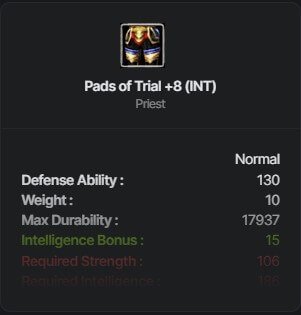 pants of trial 8 int bonuslu