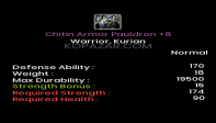warrrior chitin armor pauldron 8