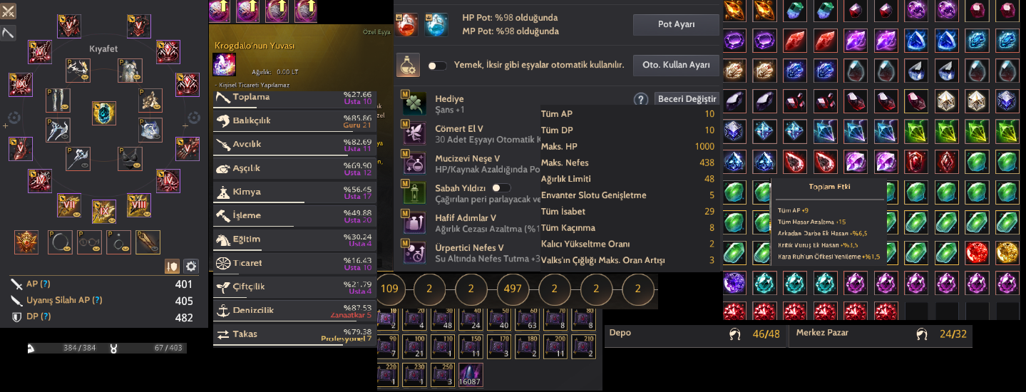 885 GS 4k ağırlıklı Karaklı