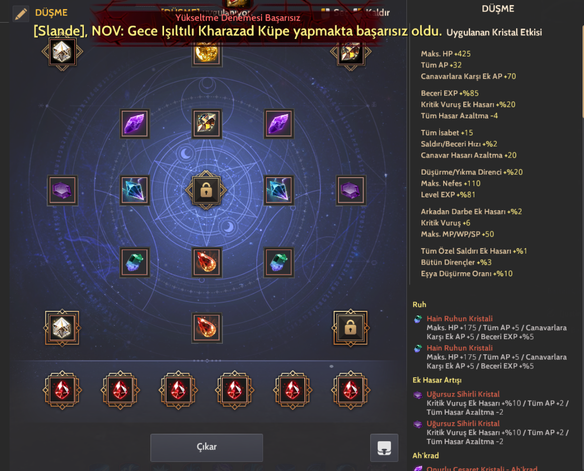 62 level maewha 780 gs