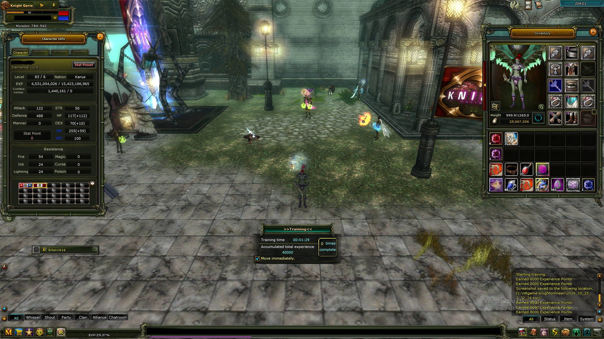 83/6 KARUS MAGE 1 REBİRTH QUEST STAFF
