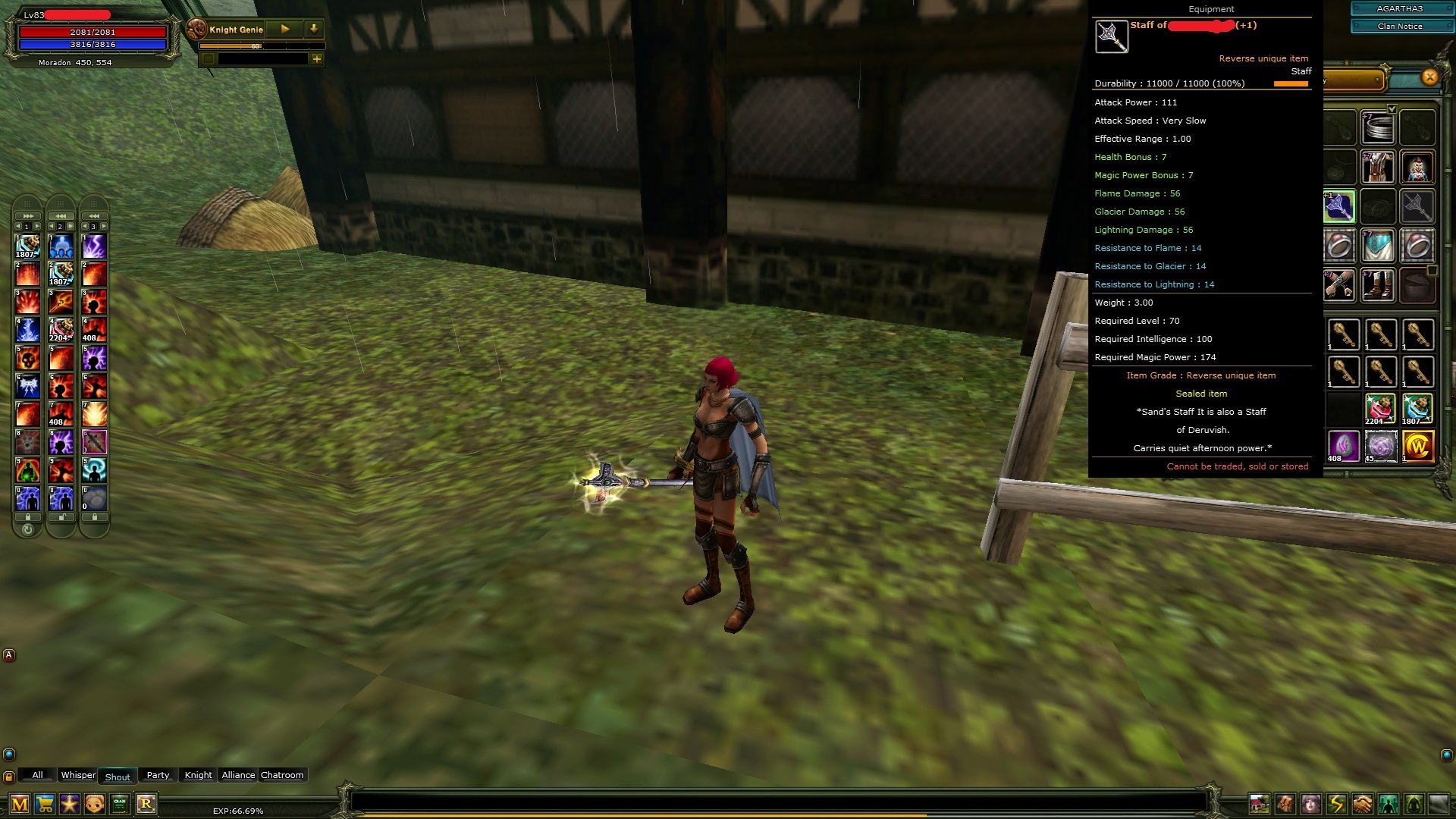7 Questli 83 LVL Mage