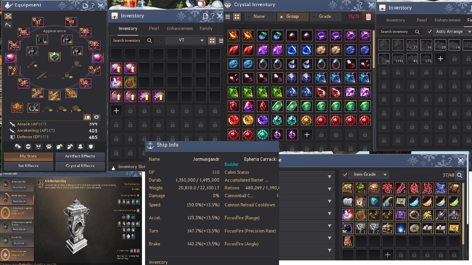 BDO EU 880 GS | 402 AP | Awakening Drakania | Shining Vell Compass