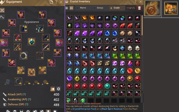 890 GS 402 AP 488 DP NODE SIEGE ACC