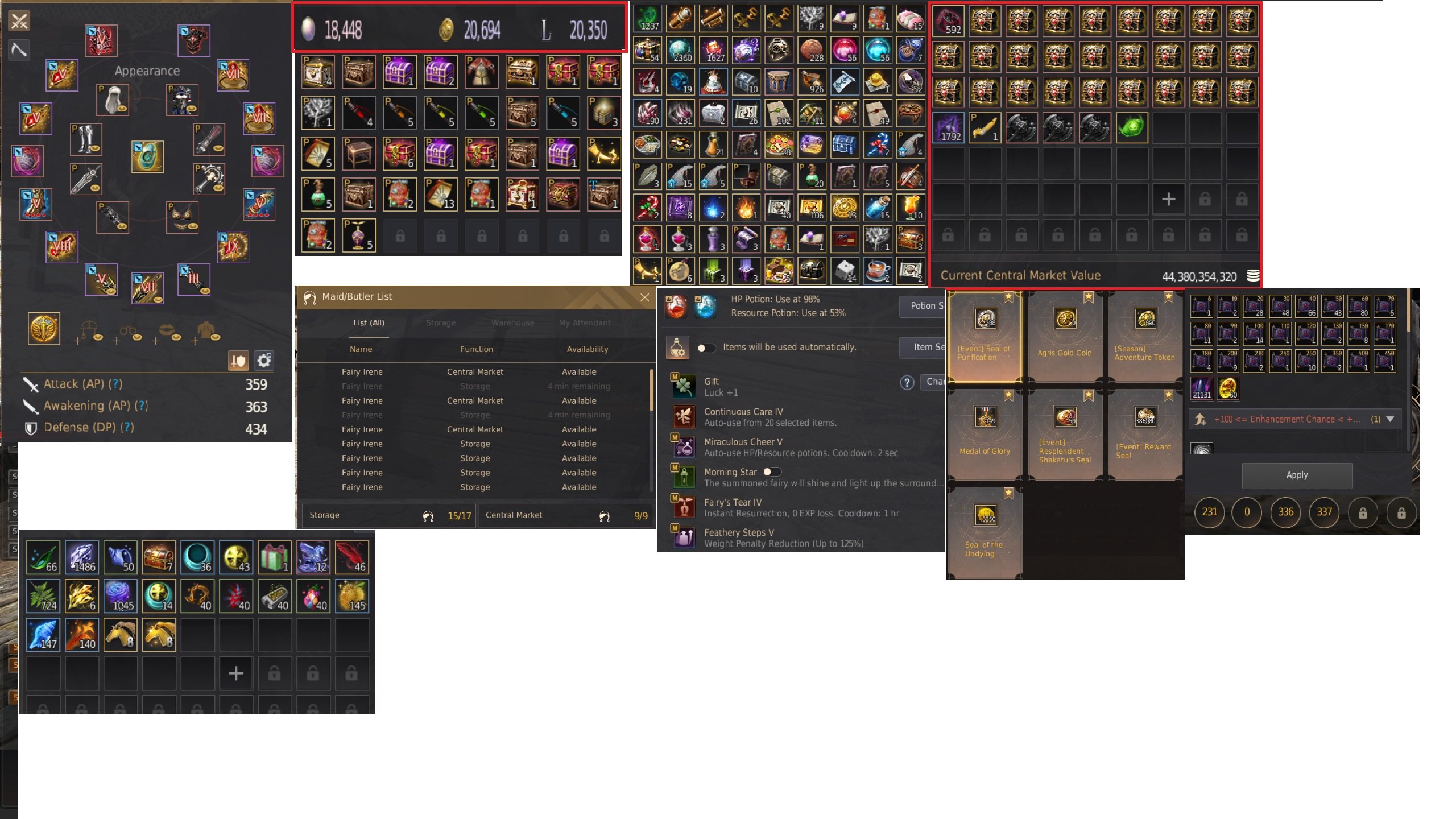 18K İNCİ //1 YILLIK BUFF//SAYISIZ YAN İTEM