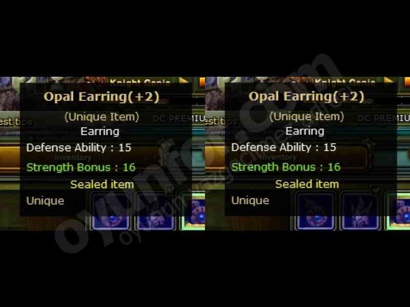 Knight Online Gordion Opal Earring 2 2X