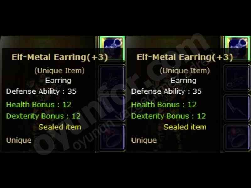 Elf metal shop earring 3
