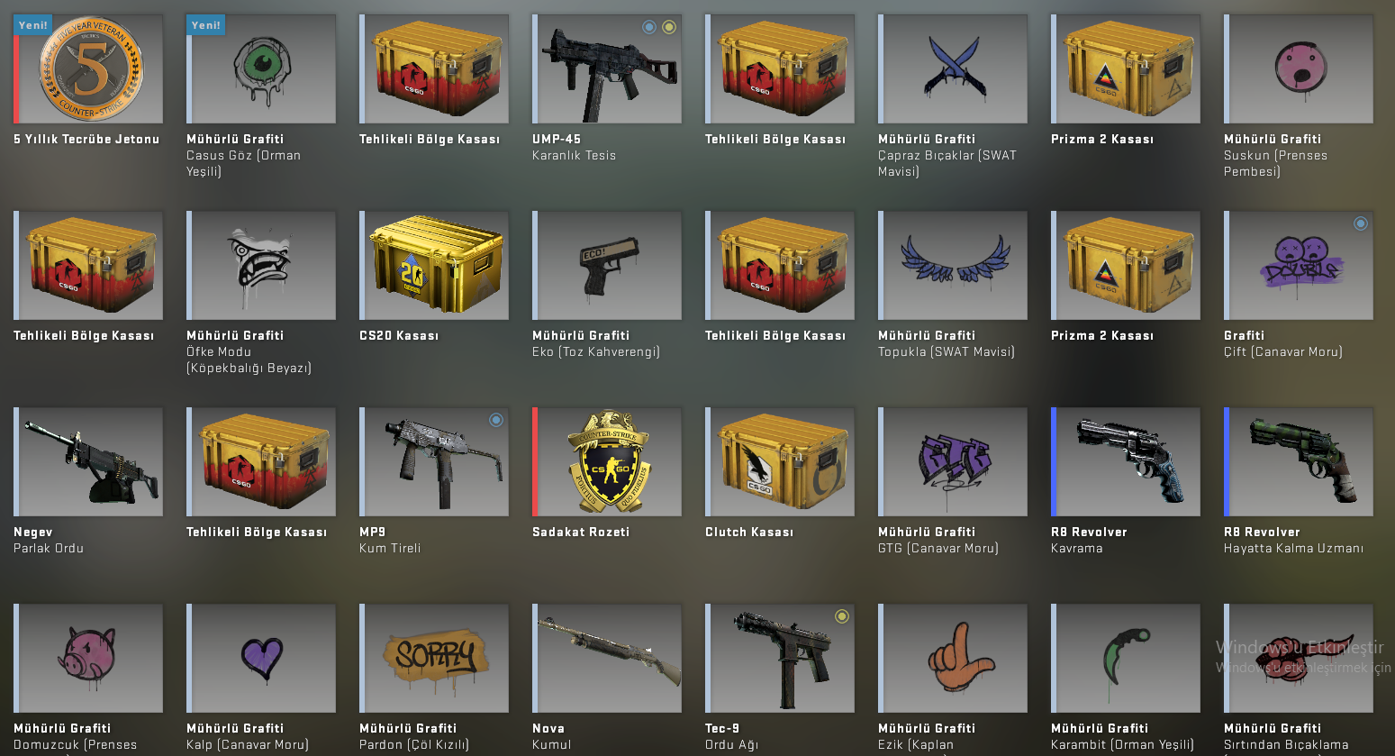 7 MADALYALI CALL Ghosts RUST RAİNBOW MAFİA 3 BLACK OPS 2 850 TL STEAM OYUN ENVANTERLİ ACC