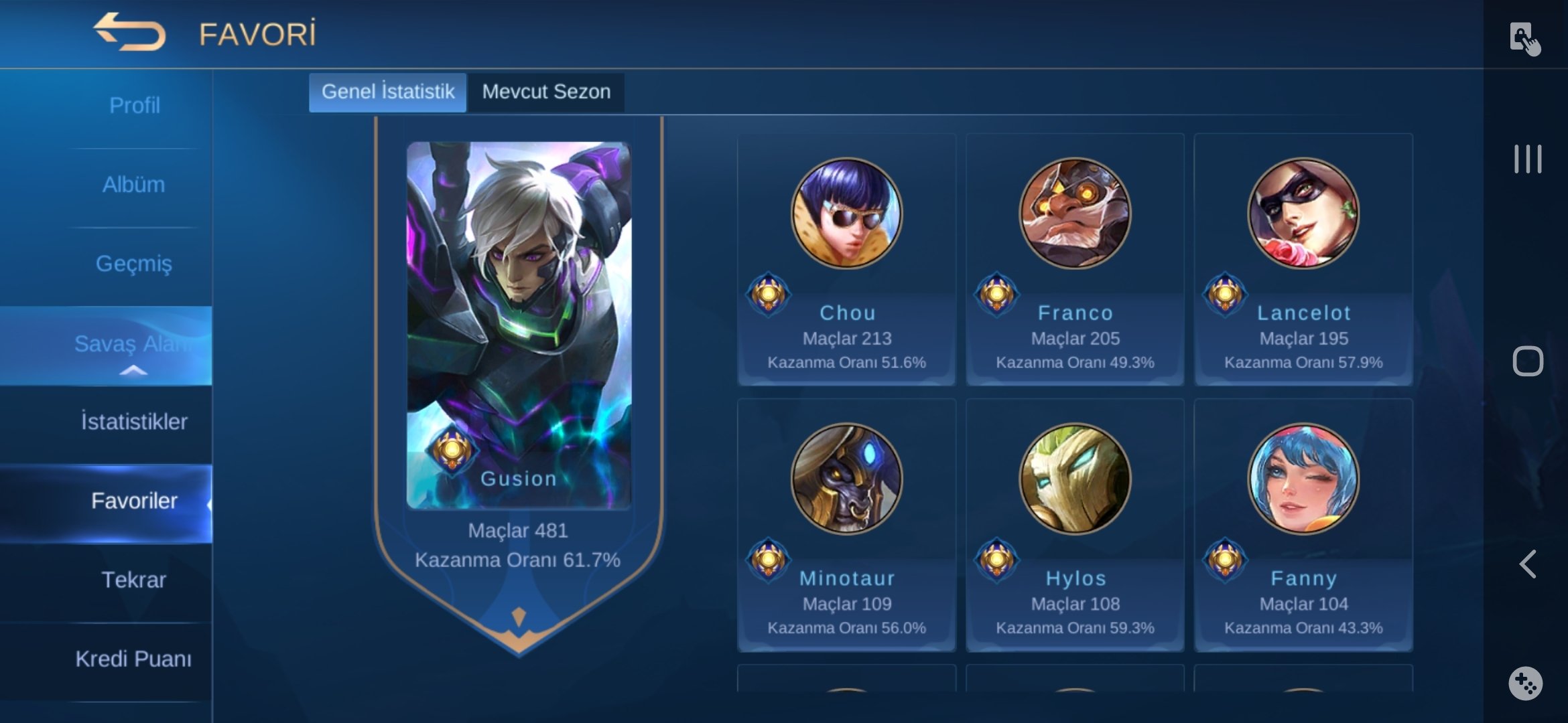 Sui büyücü tank max amblem gus epikli hesap