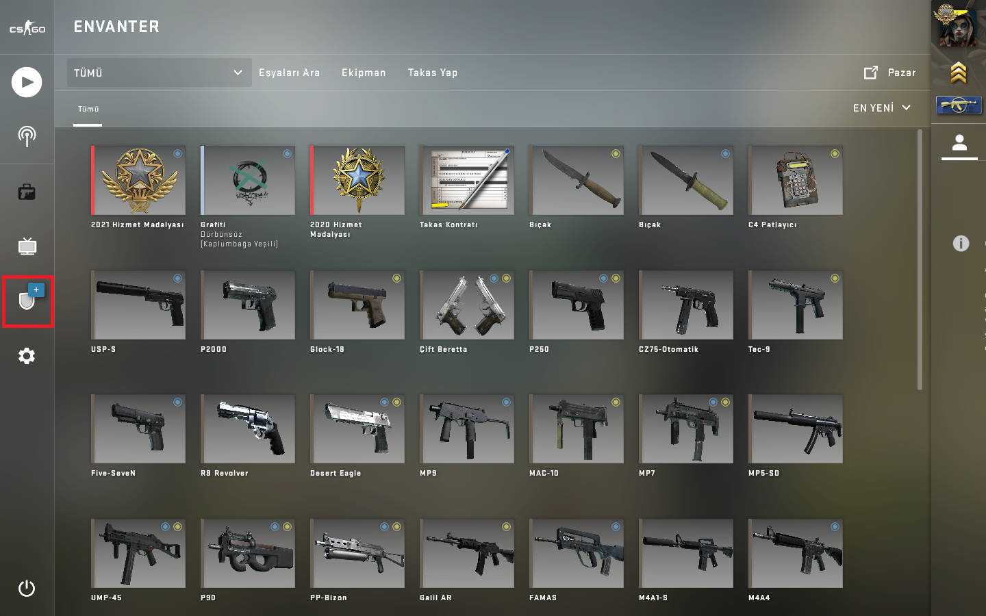 2 MADALYA 246 WIN 883 SAAT CSGO PRIME HESAP