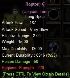 ODİN'de ACIL SATILIK 6 RAPTOR