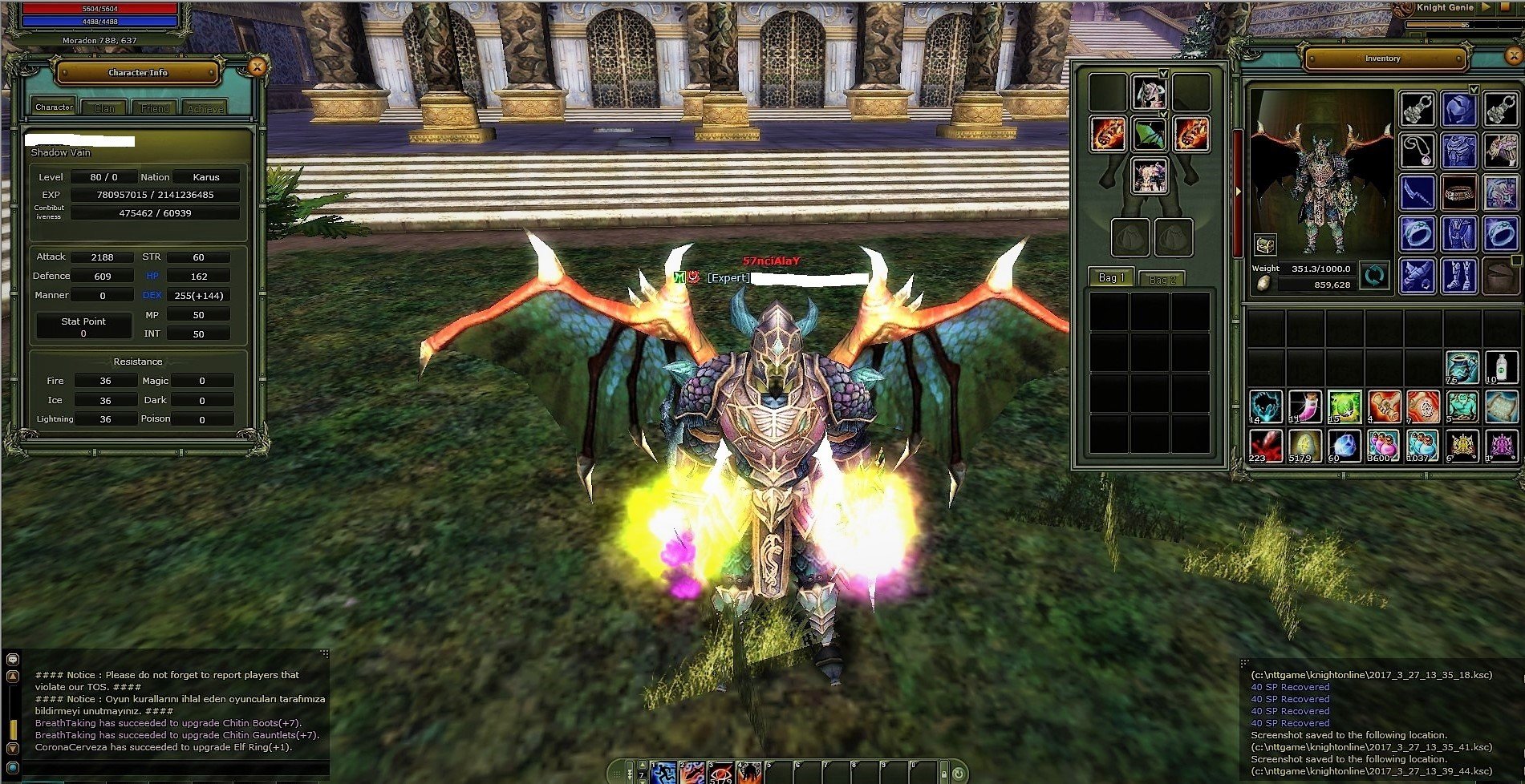 ROGUE TAKILARİ !! PARCA BÜTÜN !! 2 COC 2ELFRİNG 3BELTOF DEX 3FOVERİN