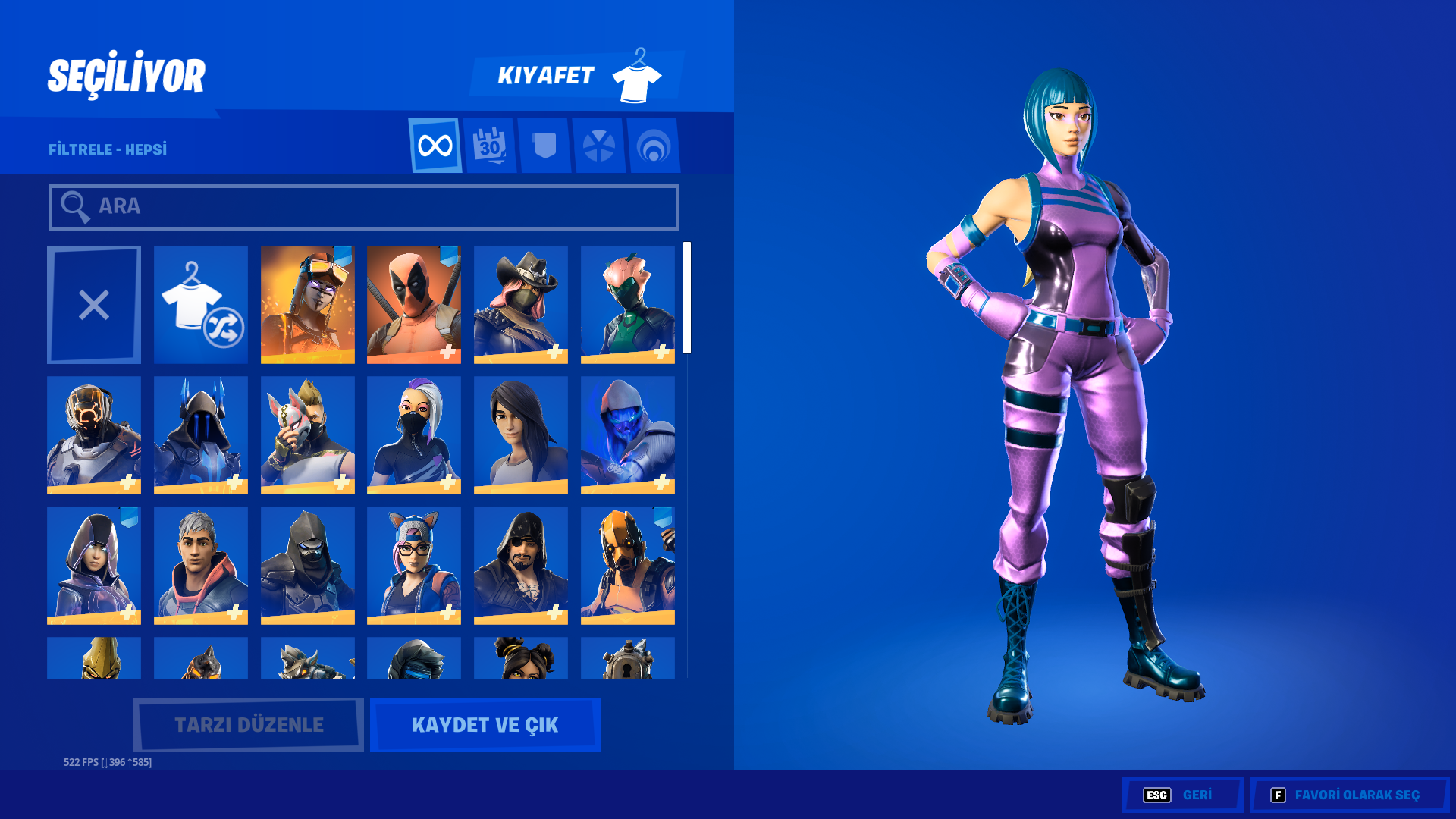 Fortnite Account Hesap Mailli 94 Skinli Wonderli Ikonikli Mintyli