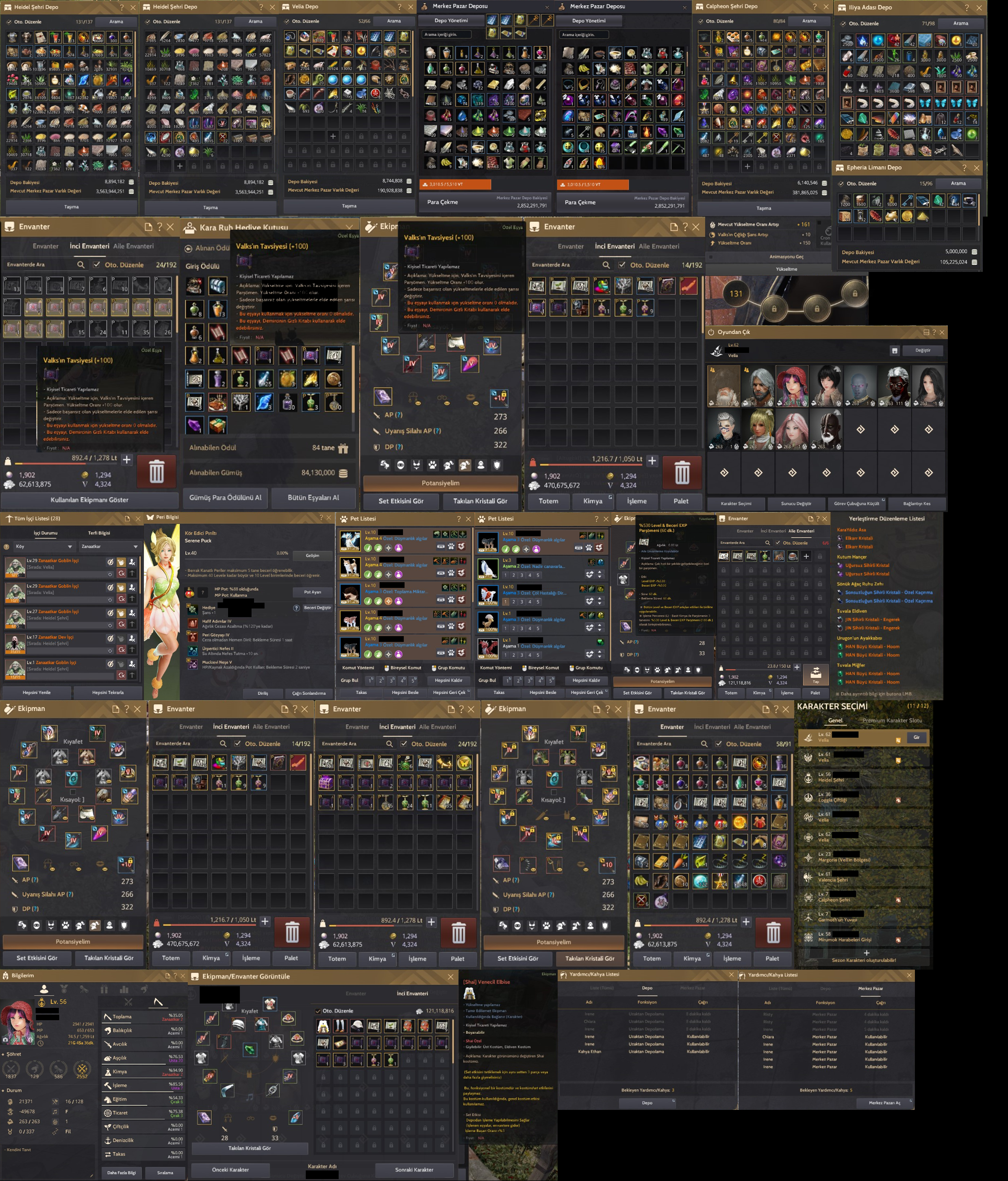P2W Client Hesabı / 273AP 322DP