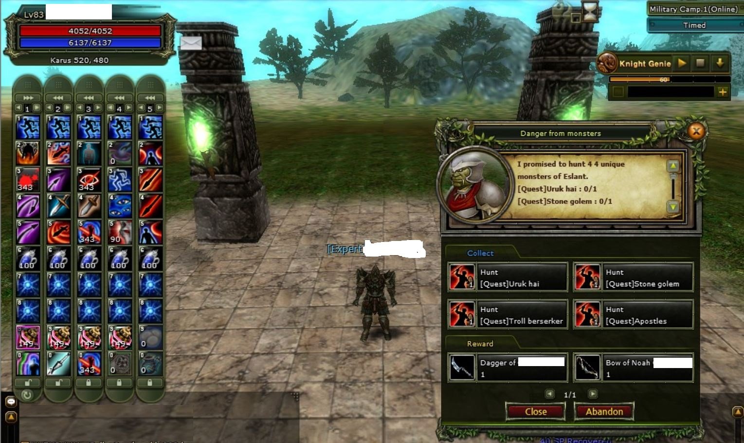 83 Level % 23 Full skill Asas