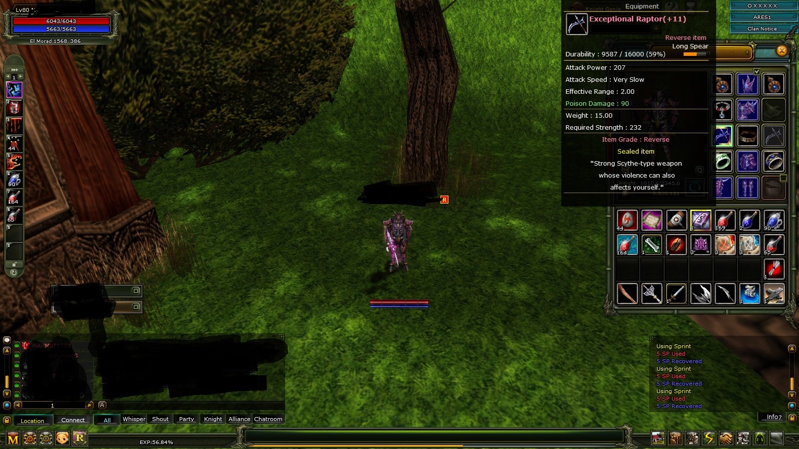 80LW 9 EXP RAPTOR 7 KROWAZ SETLİ
