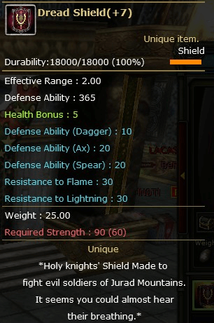 7 DREAD SHIELD ( 7 DS)