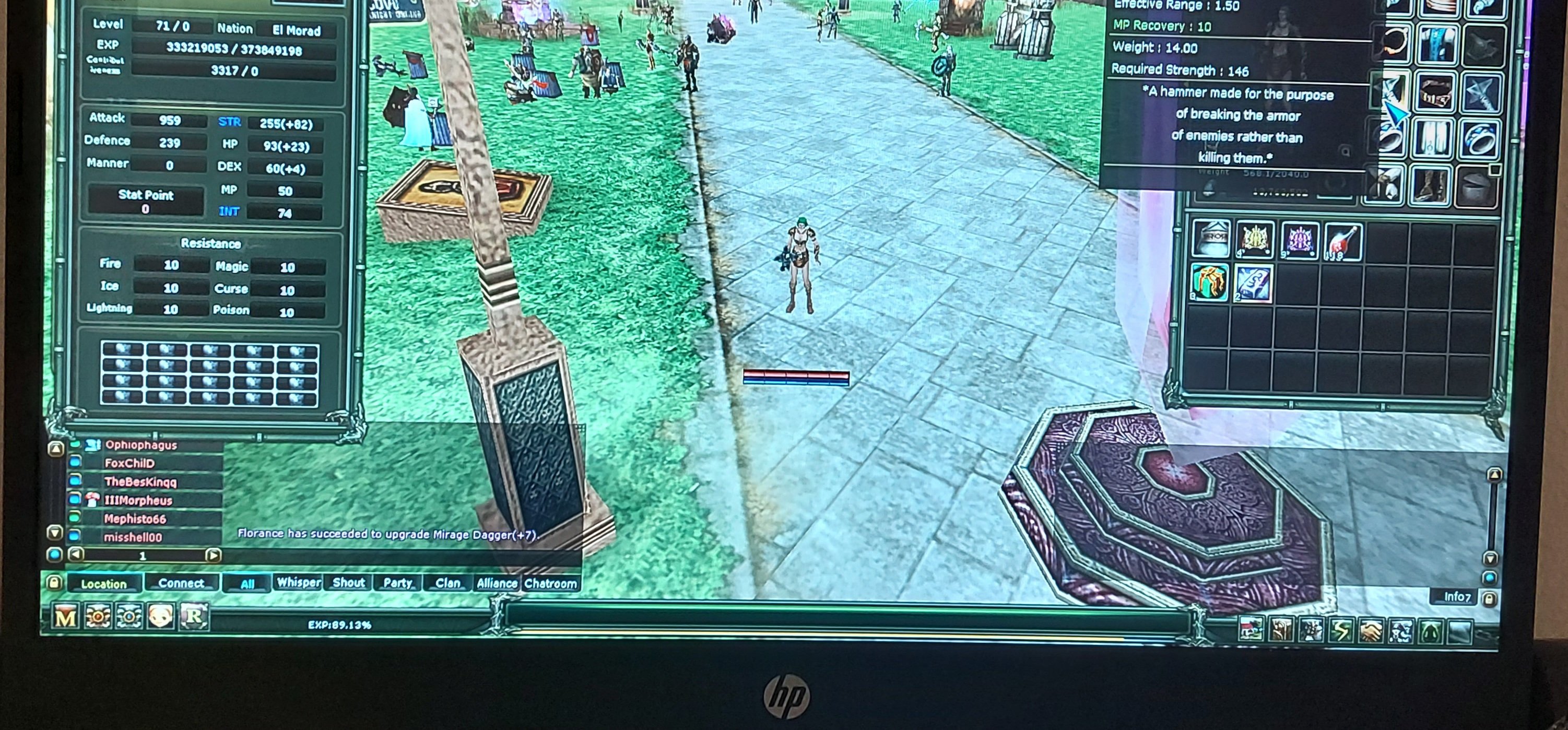 71 Level FARM PRIEST