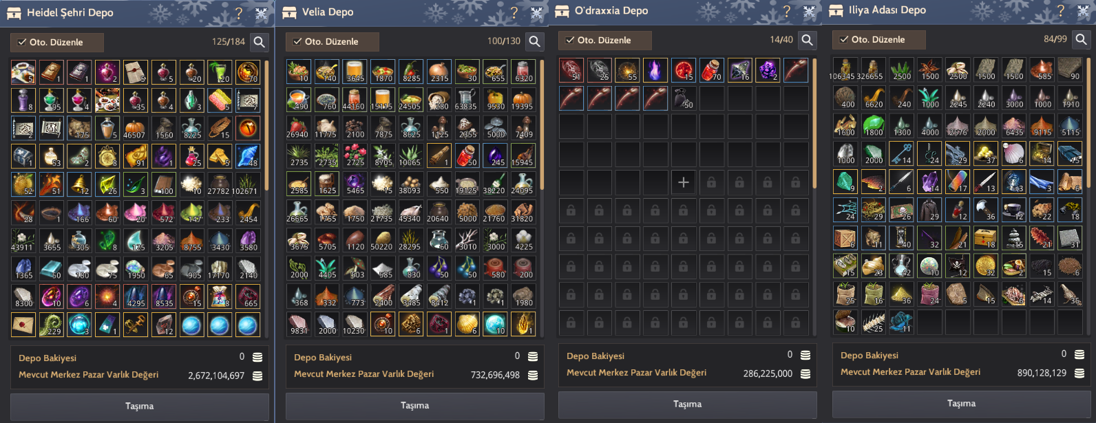 BDO[MENA] 291AP 359 DP LA ORZECALI 63 LEVEL KUNO
