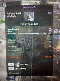 TABARISE 7 ANINDA TESLIM