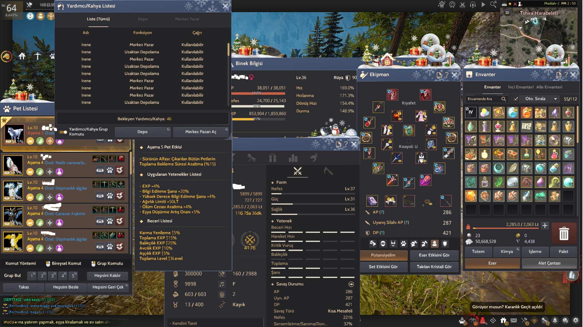 Black Desert Online Türkiye/MENA Bölgesi 64LV 707GS VALK MAX MAVİ GEA