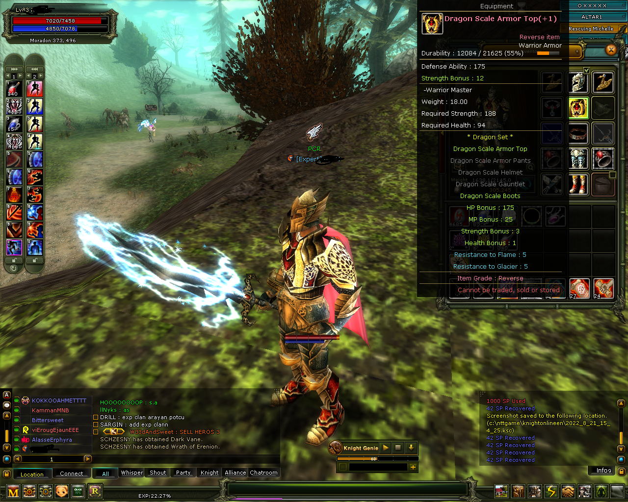 83/1 7 QUEST MS 7 DRAGON HUMAN WARRİOR KAÇIRMA