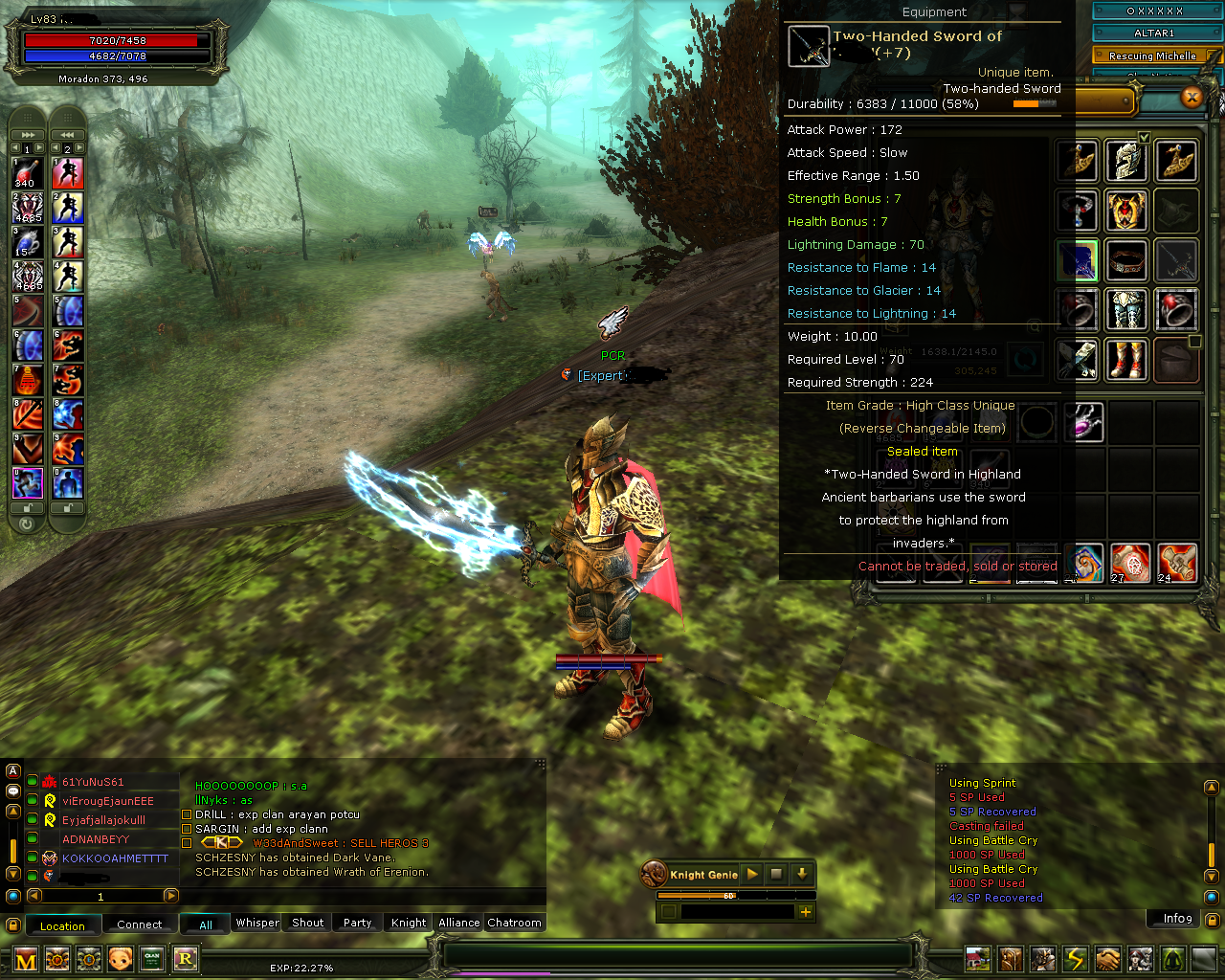 83/1 7 QUEST MS 7 DRAGON HUMAN WARRİOR KAÇIRMA